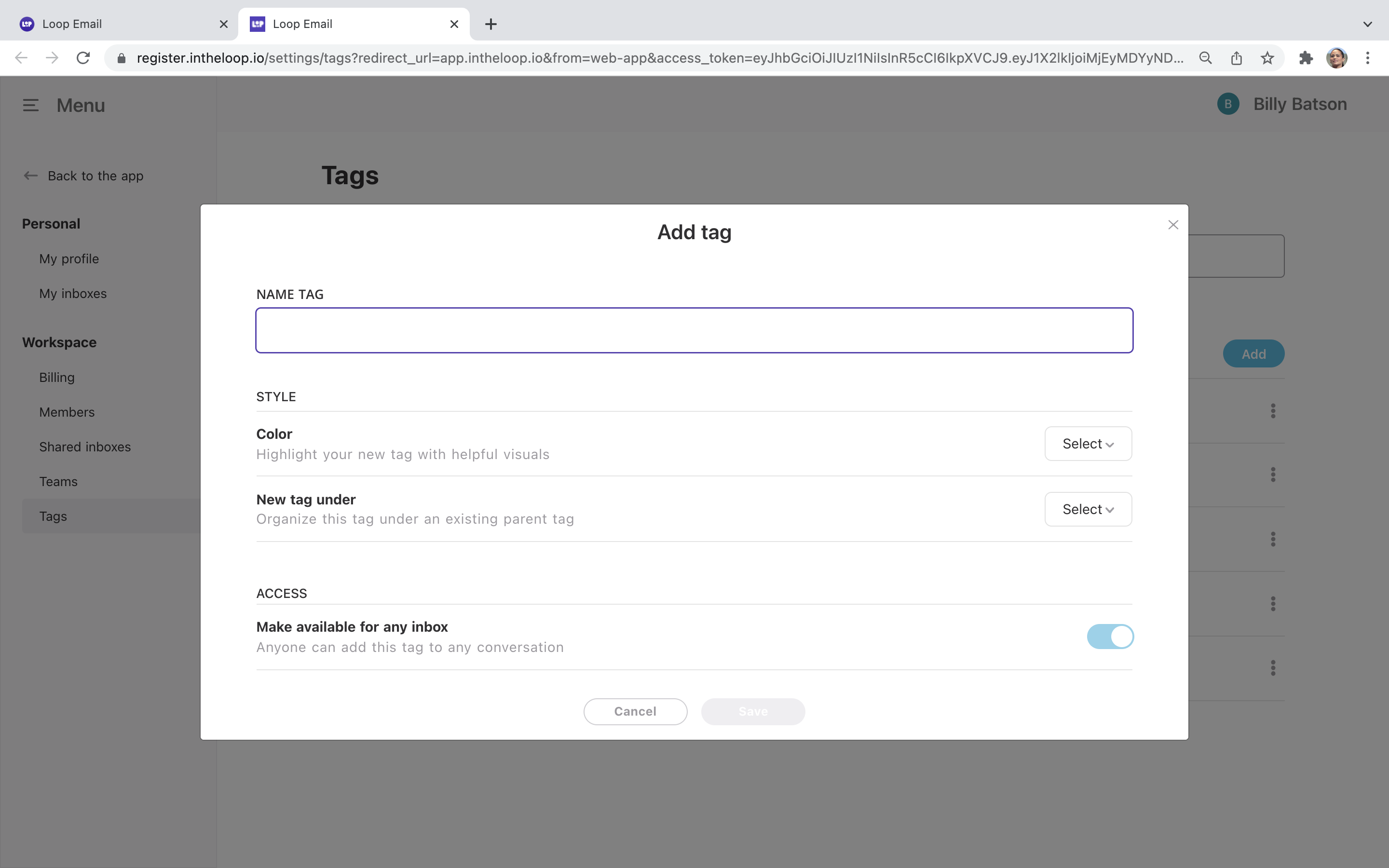 Using tags to trigger a workflow Loop Email Help